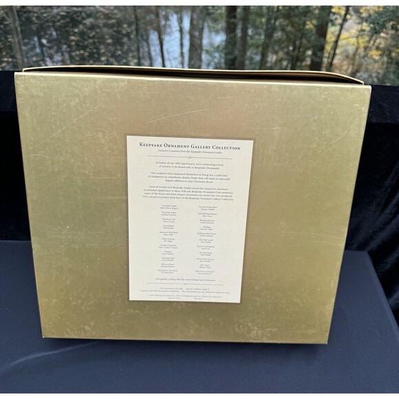 2003 Hallmark Ornament Club Exclusive Studio Edition Gallery Collection New! NIB - Picture 4 of 12